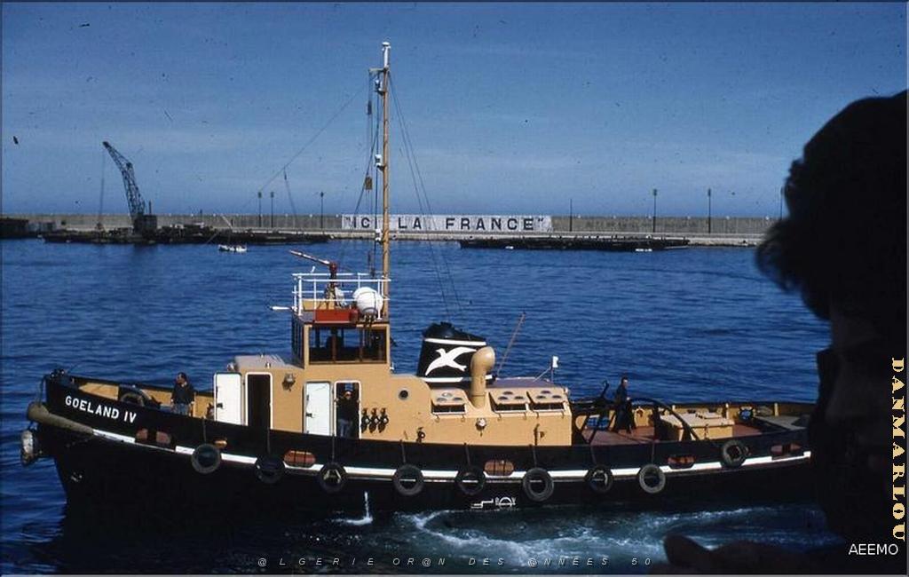 oran et le GOELAND IV a Oran en 1962.jpg